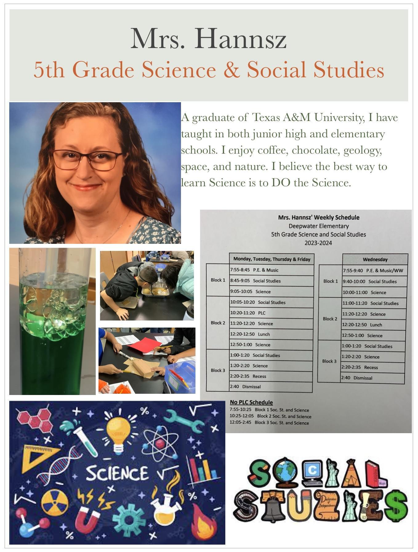 to 5th Grade! Torie Hannsz Deepwater Elementary