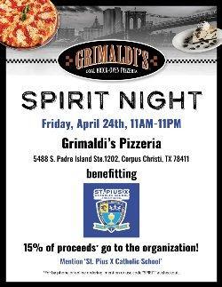 April Spirit Night