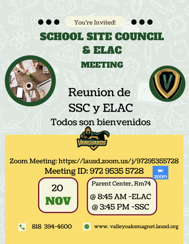 elac and ssc meeting