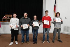 Junior High 4th Six Weeks Awards.