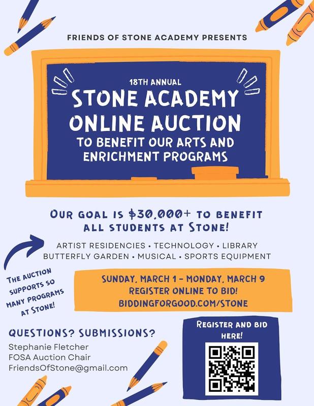18th Annual Stone Academy Online Auction Featured Photo