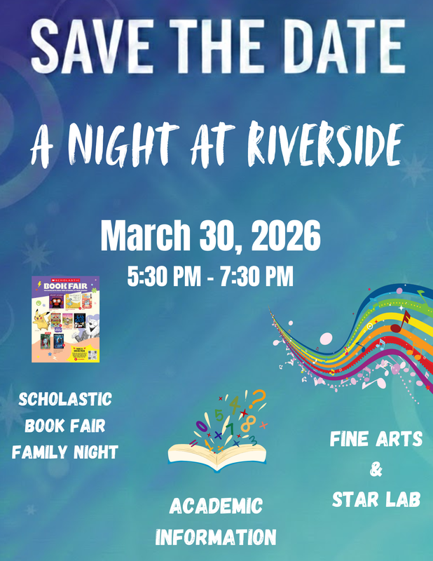 Save the Date: A Night at Riverside Flyer