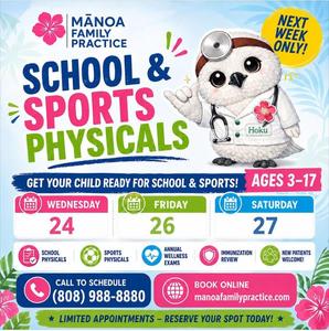 Sport Physicals