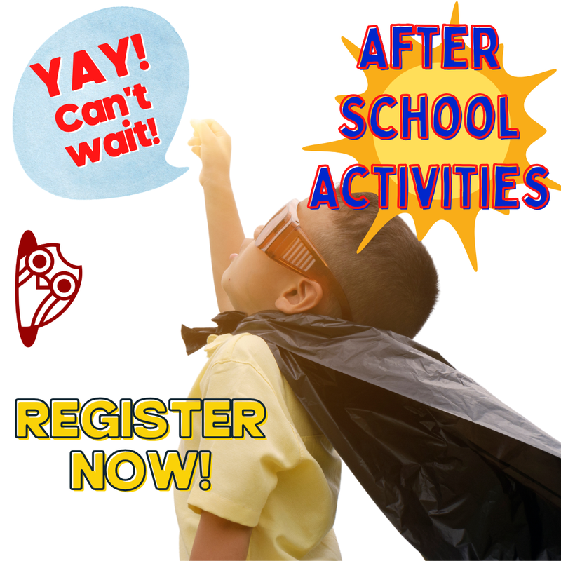 After School Activities Schedule and Registration links