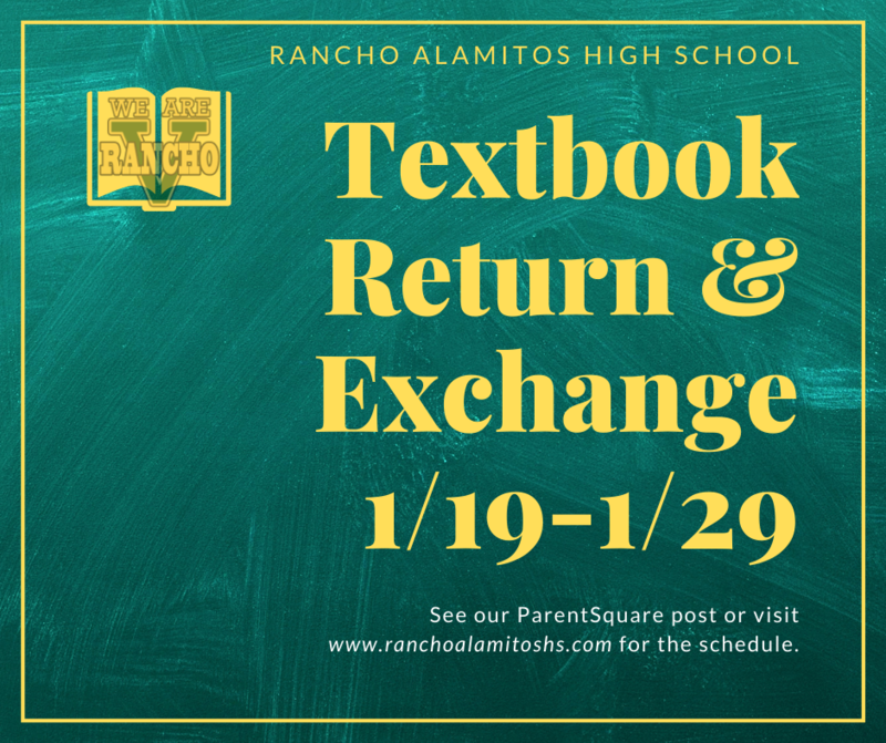 Textbook Return/Exchange for 2nd Semester Classes Featured Photo