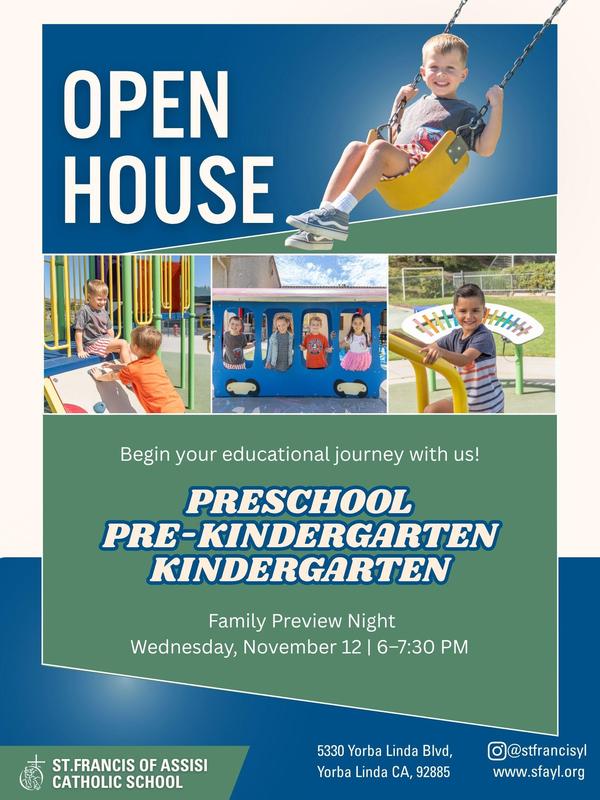 Join us for our Prospective Family Preview Night!