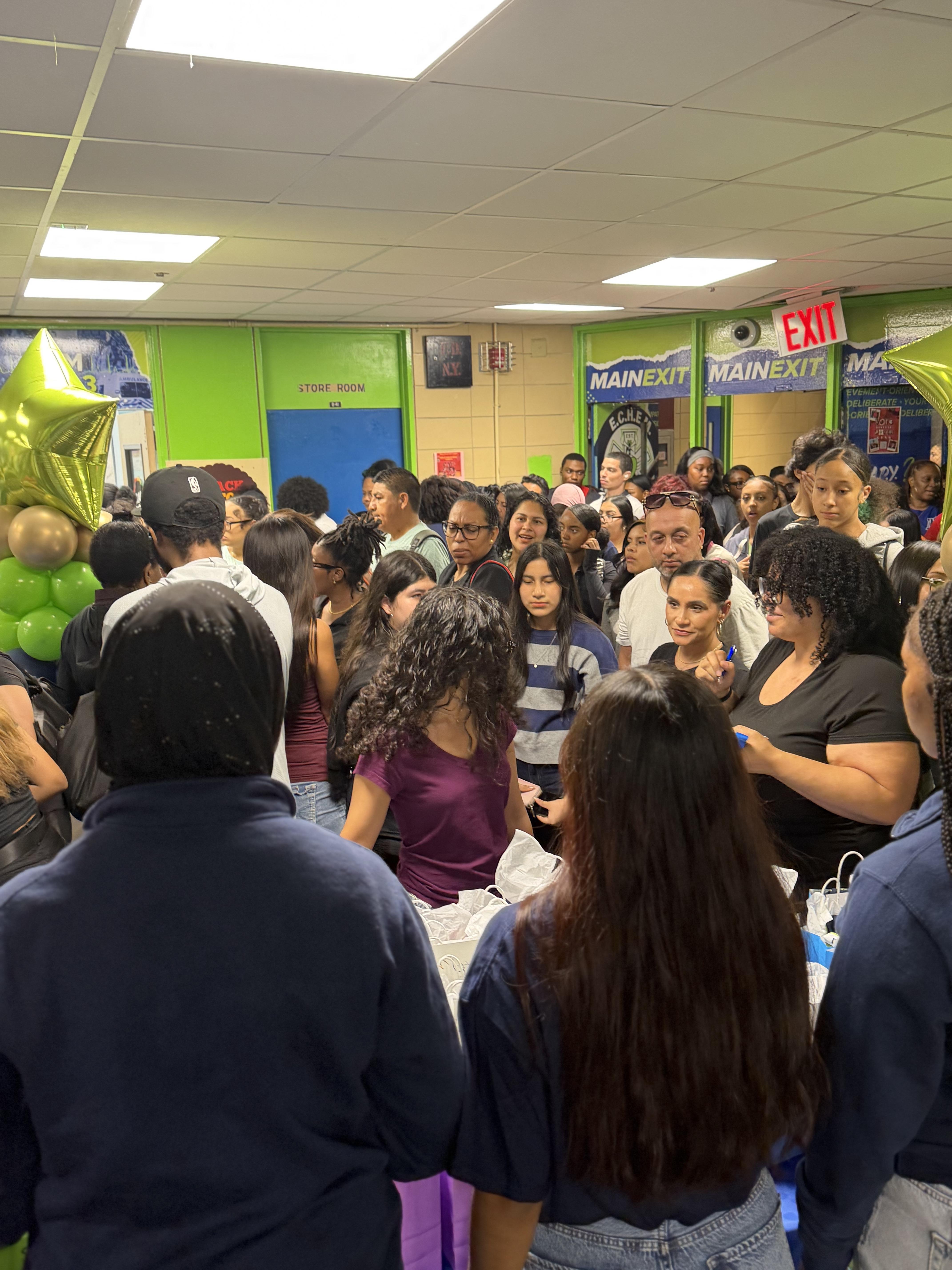 Families at chosen families night 