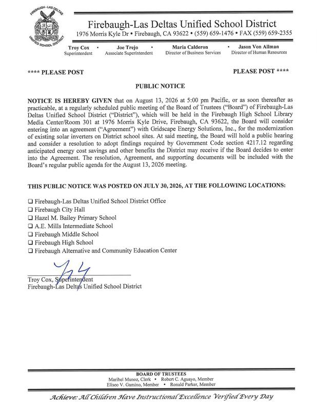 Link to Public Hearing