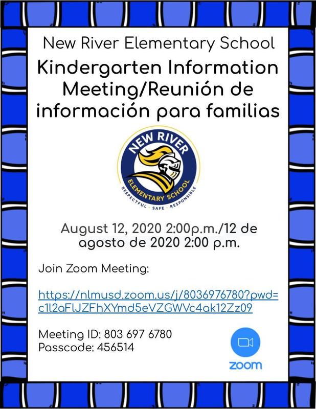 Flyer with information