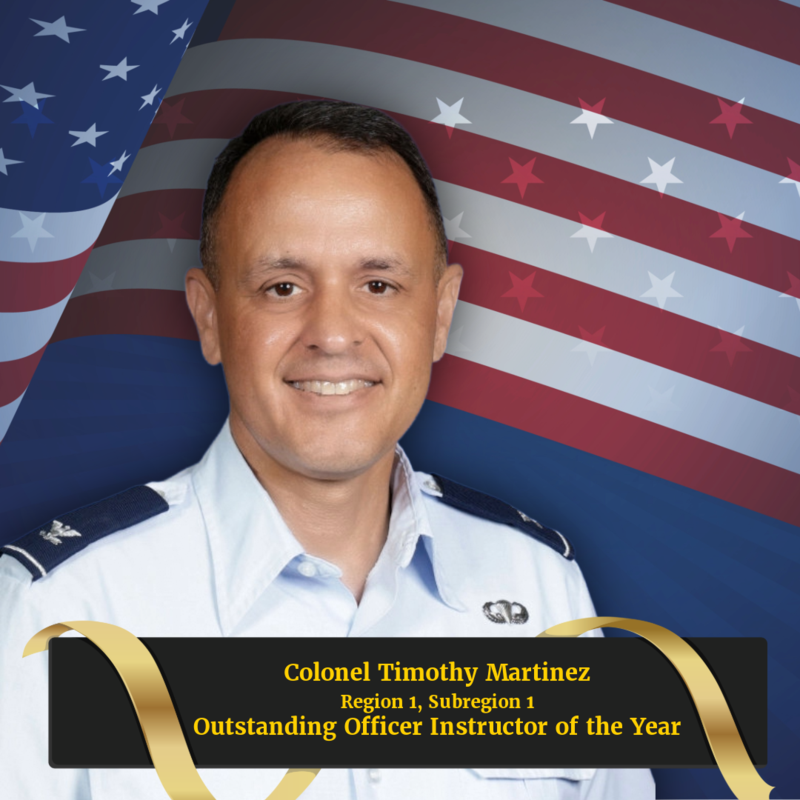 Congrats Col. Martinez