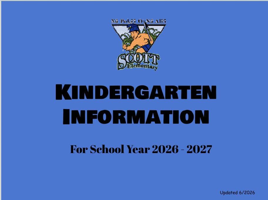 Kindergarten Information