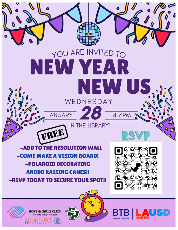 New Year New Us Flyer English