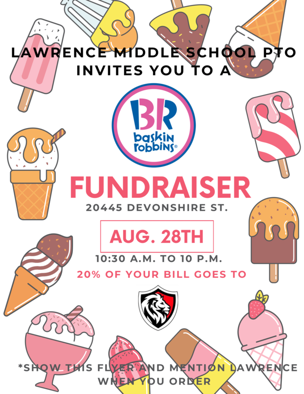 Baskin Robbins Fundraiser