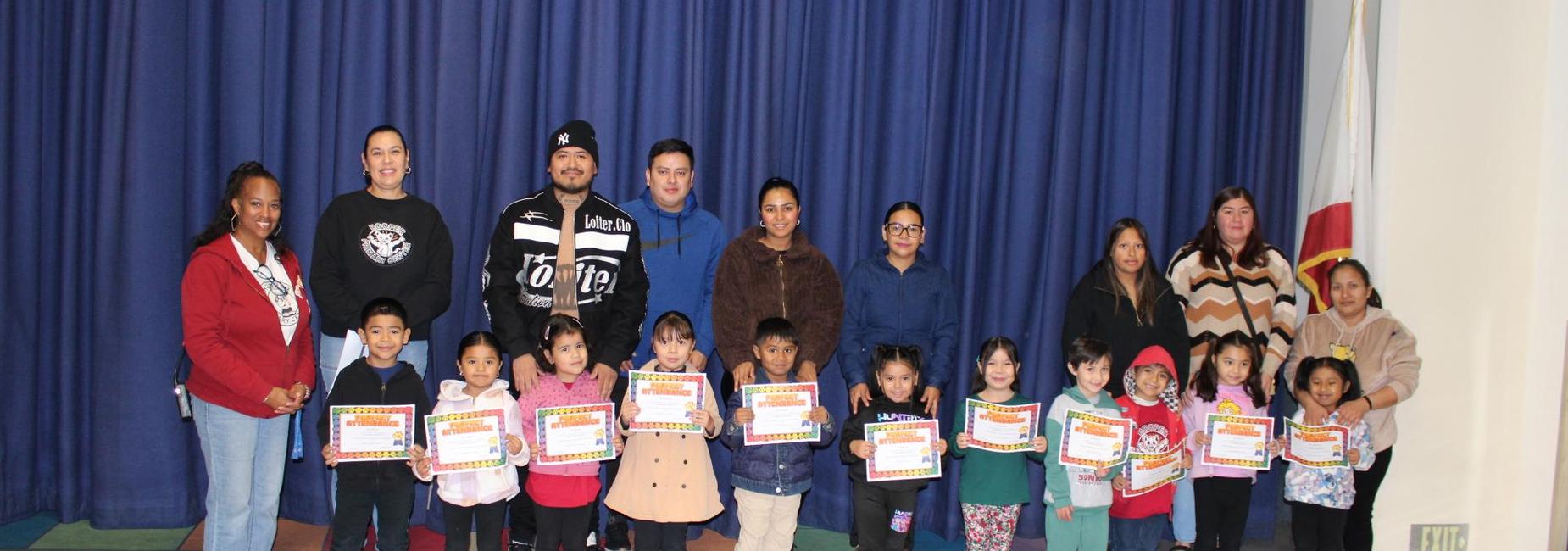 Rm 22 November perfect attendance