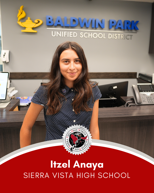 Itzel Anaya, SVHS 2026