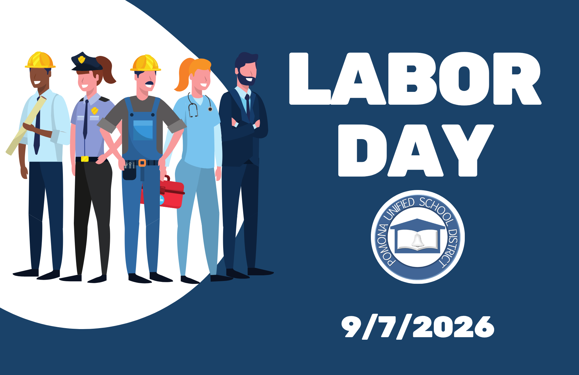 Labor Day Shuffle banner for homepage