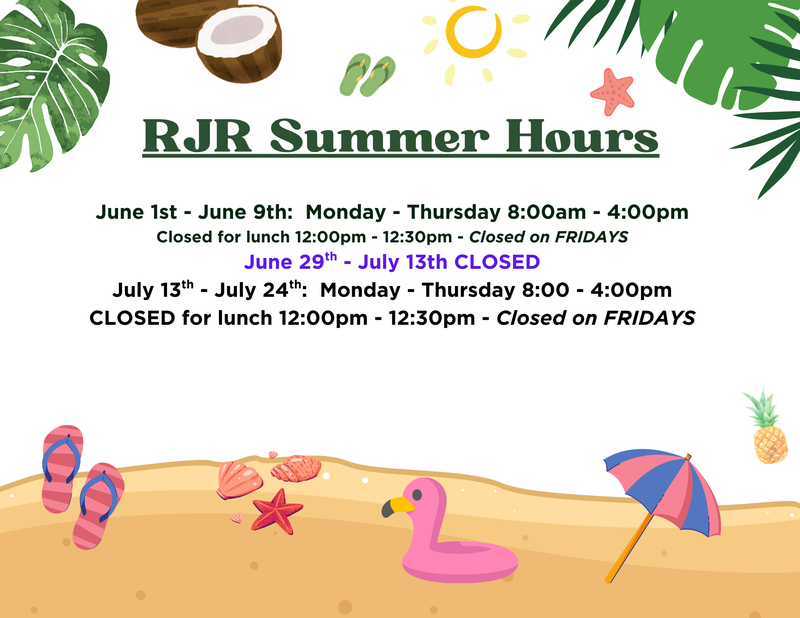 RJ Richey Summer Hours Featured Photo