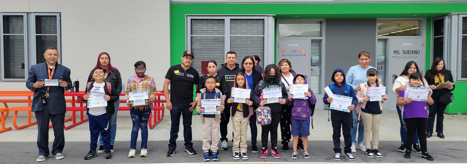 Student of the Month September 12, 2025 (3rd Grade)