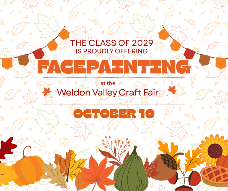 Sophomore Facepainting