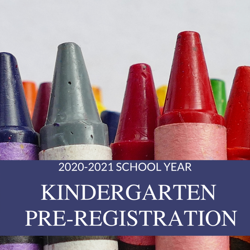 Pre-Register Your Child for Kindergarten! Featured Photo