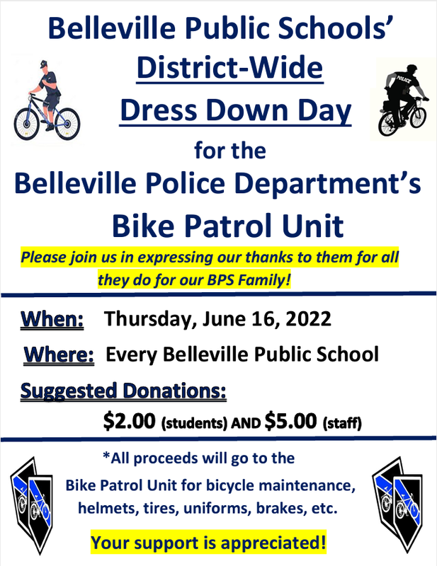 SUPPORT BELLEVILLE PD! Featured Photo