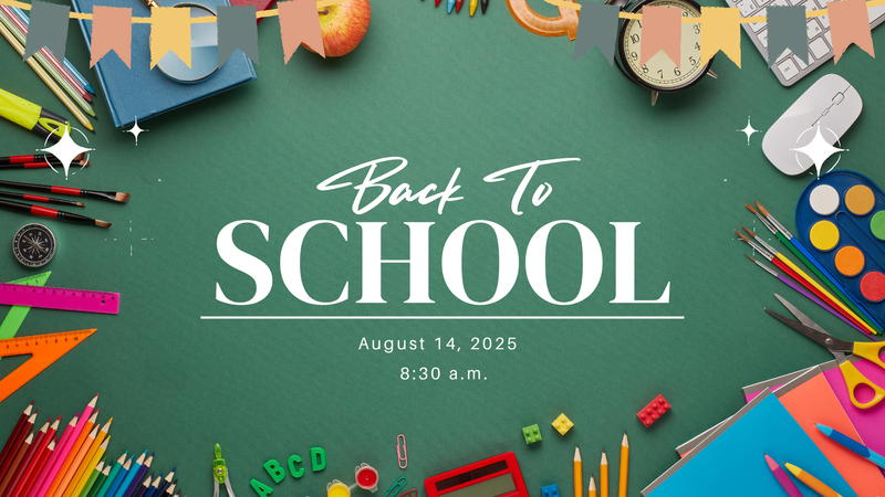 Back to School Flyer
