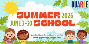 Banner for summer school dates
