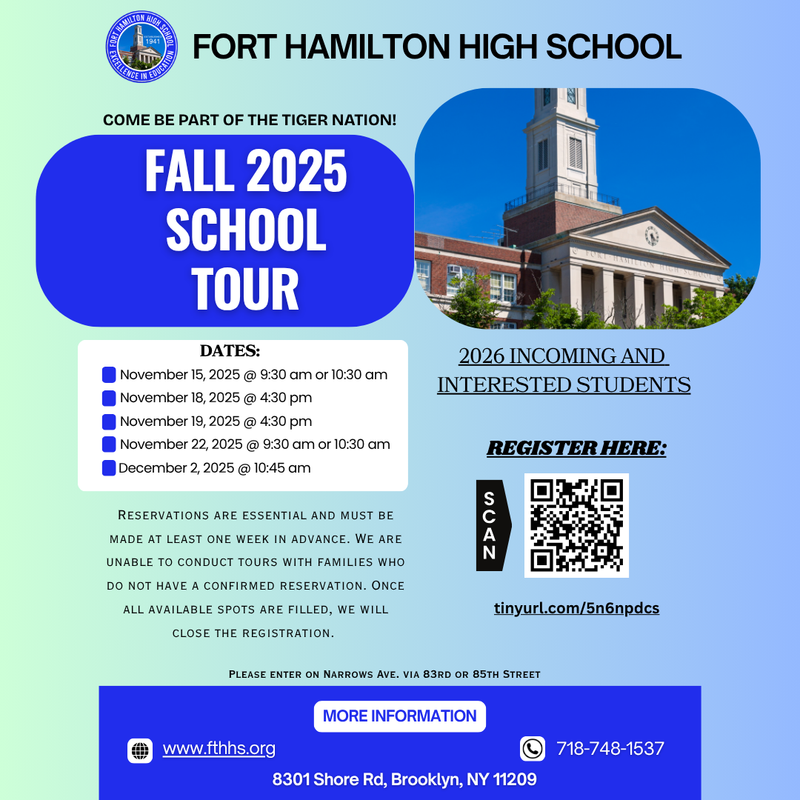 Fall 2025 School Tours Featured Photo