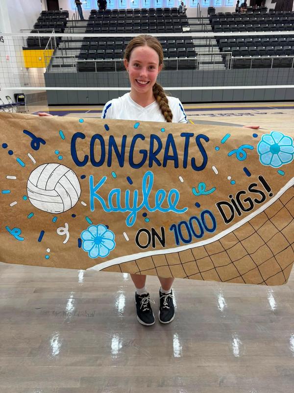 SH Athlete Reaches Volleyball Milestone