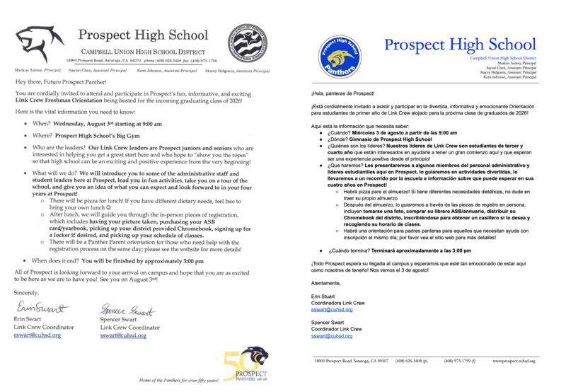 Prospect High School