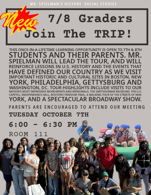 East Coast Field Trip