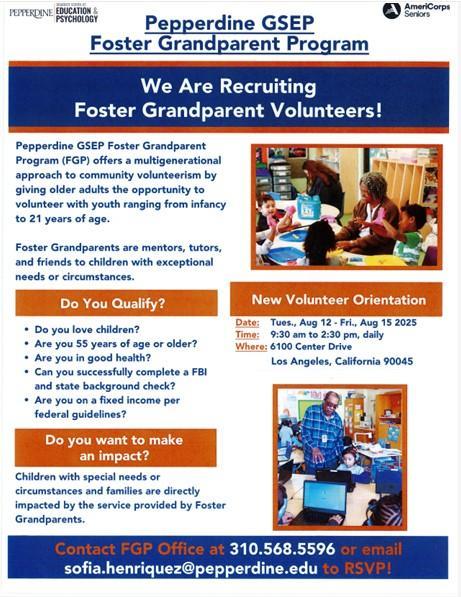Grandparent volunteer
