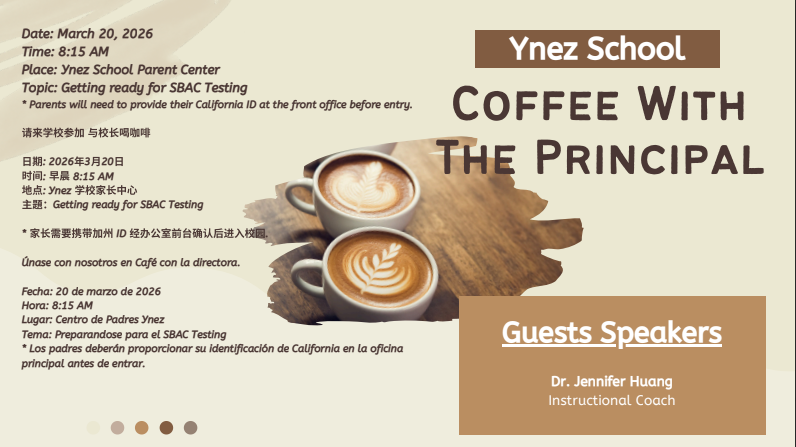 Coffee with the Principal Featured Photo