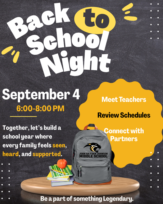 Back to School Night
