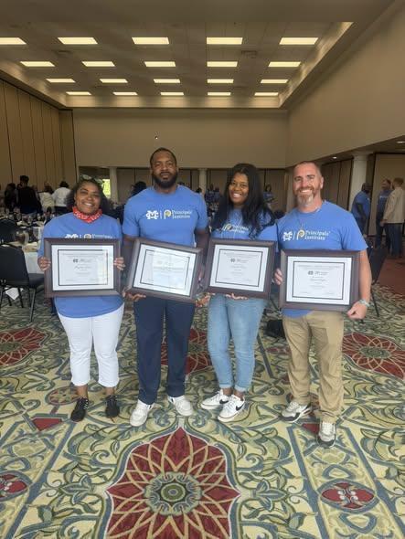 Congratulations to our assistant principals, Dr. Jones, Dr. Miller, Dr. Smith, & Mr. Stiger, for their successful completion of the Principal’s Institute!