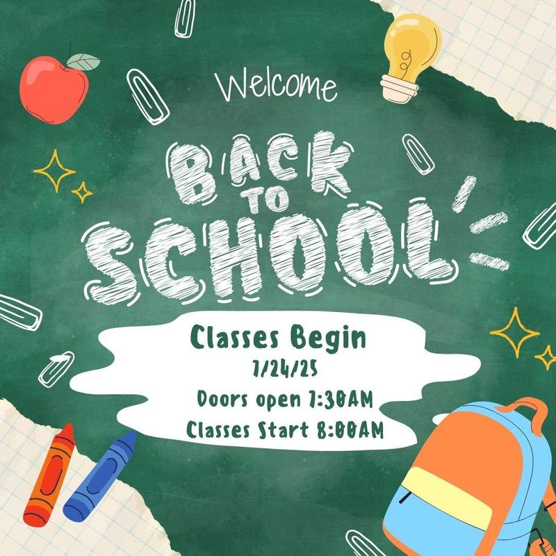 Welcome Back To School!