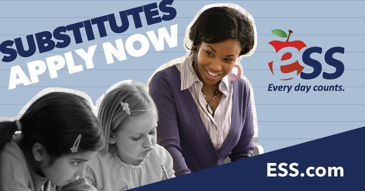 Substitutes Apply Now ESS.com