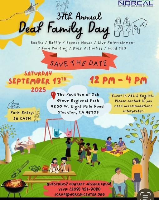 Park entry $6 cash. Event in ASL and English