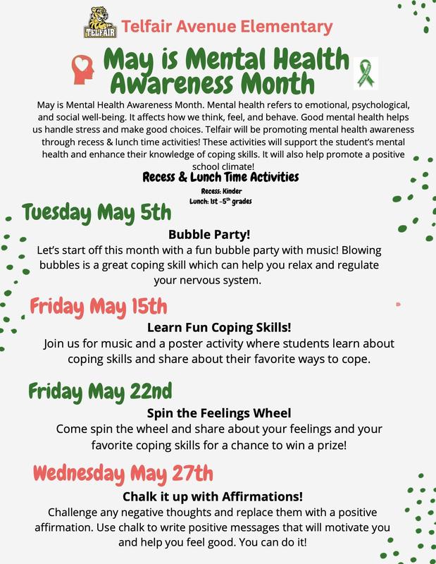 Mental Health Awareness Month Activities