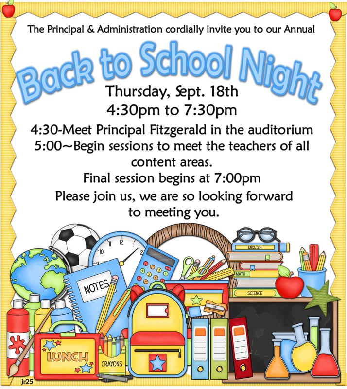 Back to School Night 2025