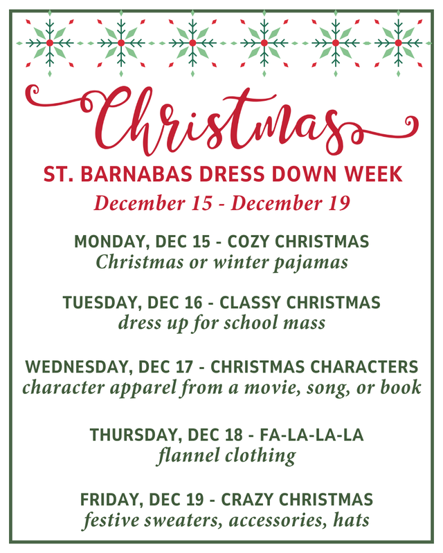 Christmas Dress Down, Week of Dec 15 Featured Photo