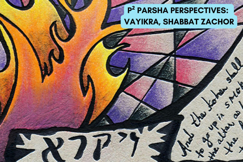 P² Parsha Perspectives: Parshat Vayikra, Shabbat Zachor