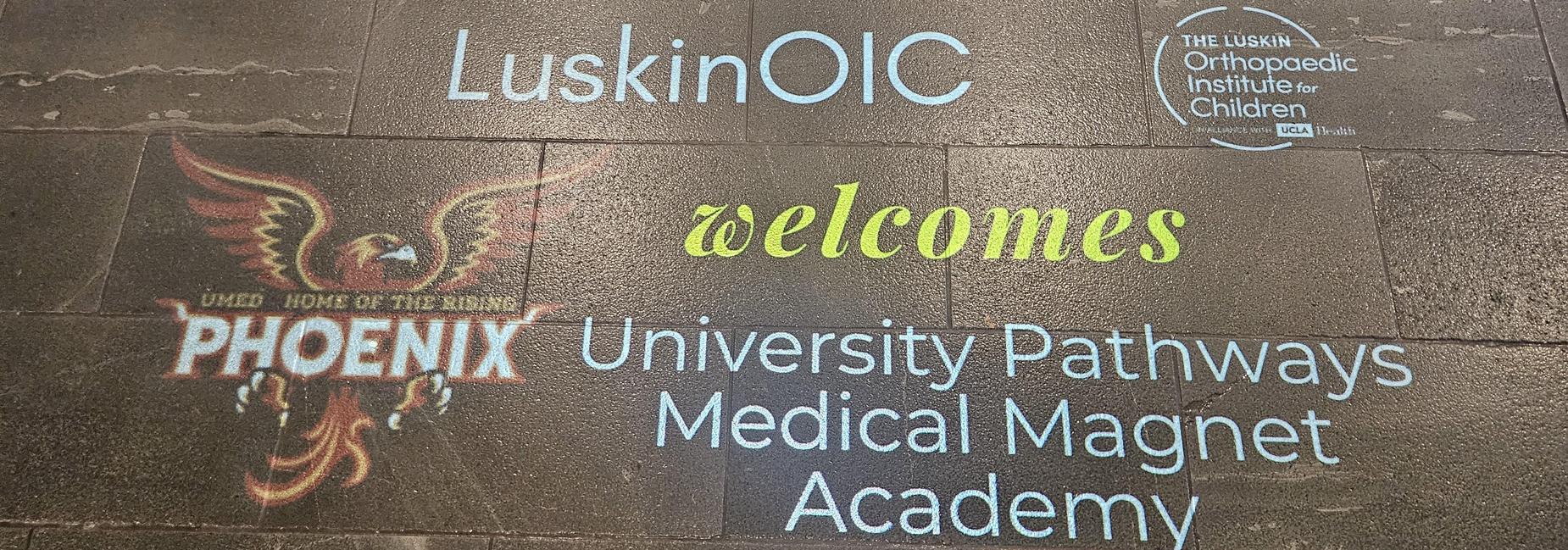 Luskin Welcome