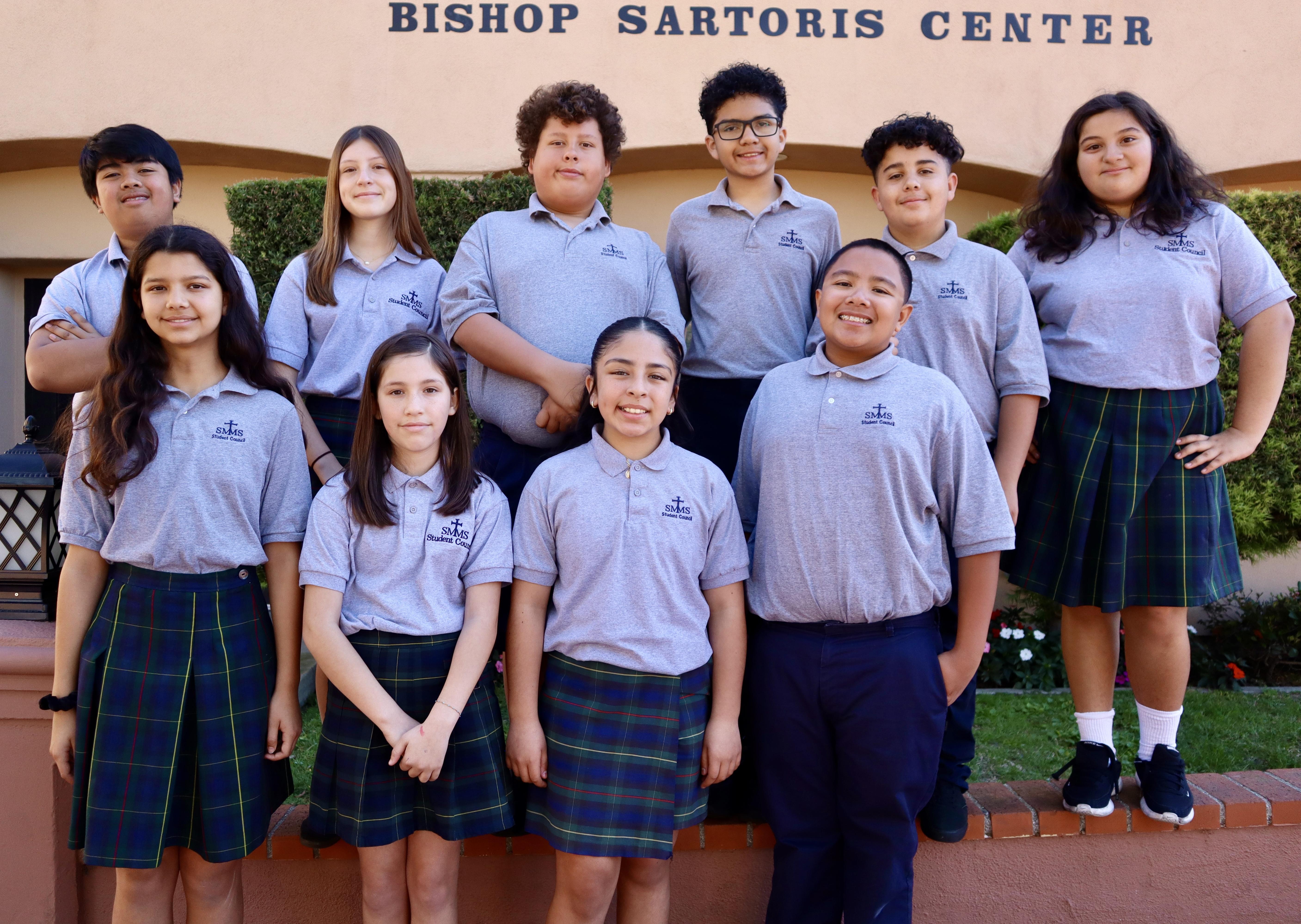 picture of current student council students