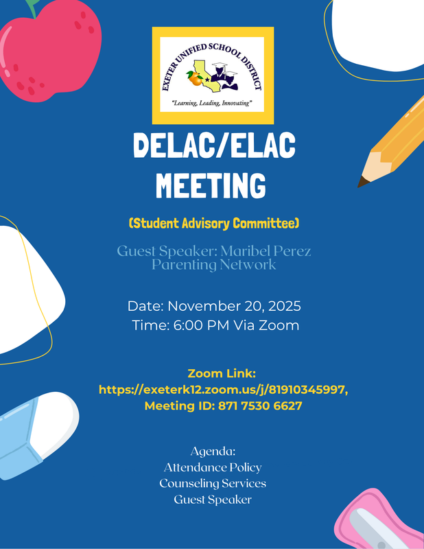 DELAC Meeting