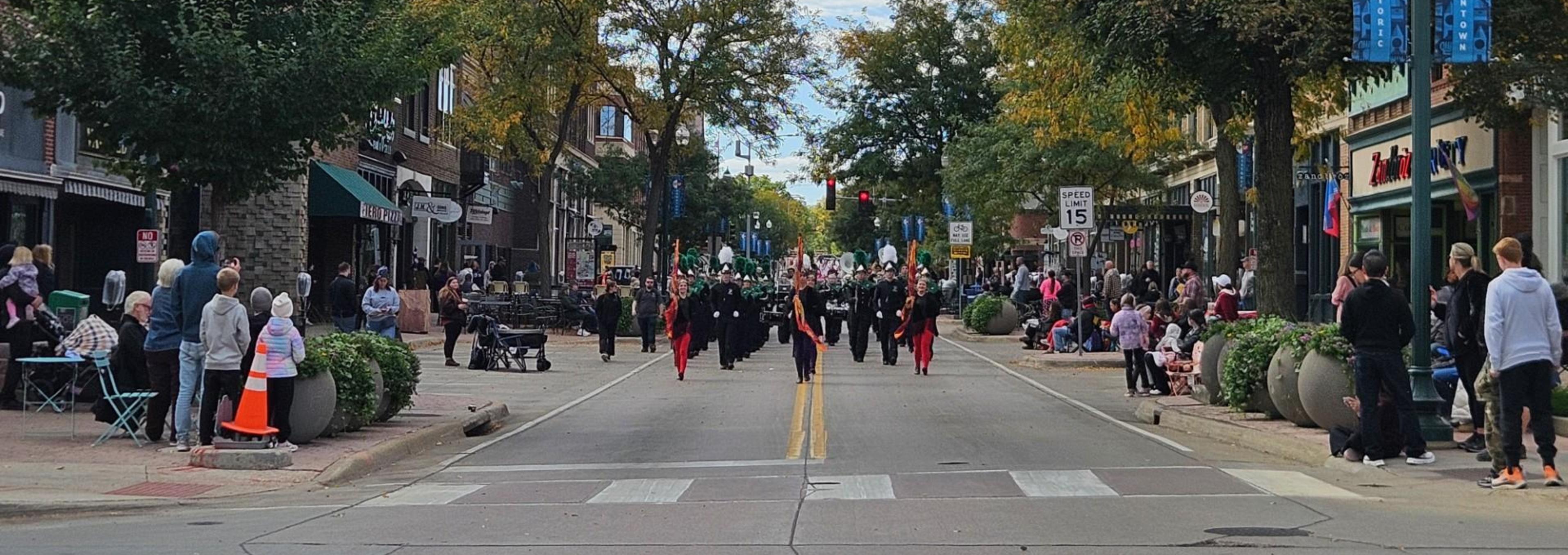 Riggs Band Marching in Rapid City