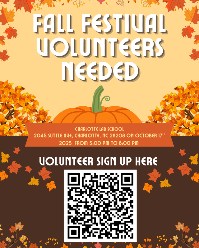 🍁 Fall Festival Volunteers Needed!