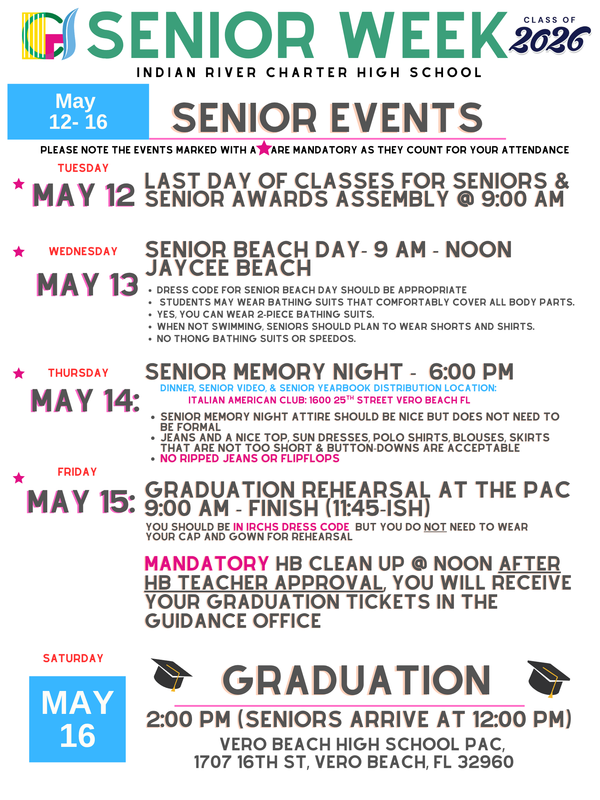 Senior Week 2026! Featured Photo