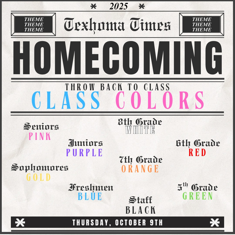 Homecoming Class Colors! Featured Photo