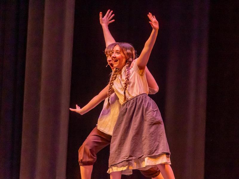 photo - MHS production of Annie, April 2026, photo credit Media Outfitters, LLC